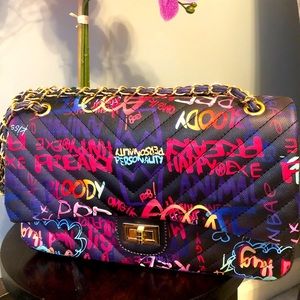 Mega Star Graffiti Handbag